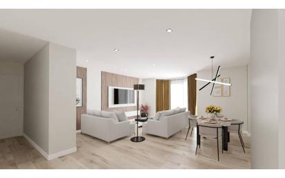 Living room of Flat for sale in  Zaragoza Capital  with Air Conditioner, Heating and Parquet flooring