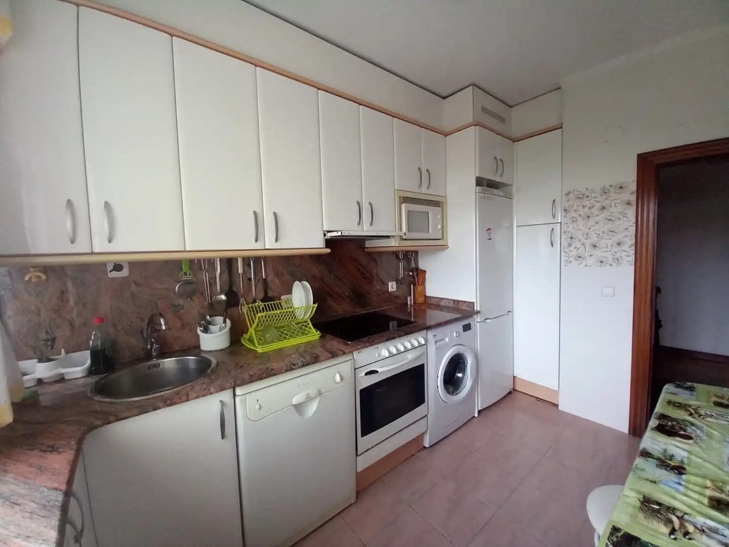 Kitchen of Flat for sale in Torrelavega   with Heating, Terrace and Furnished