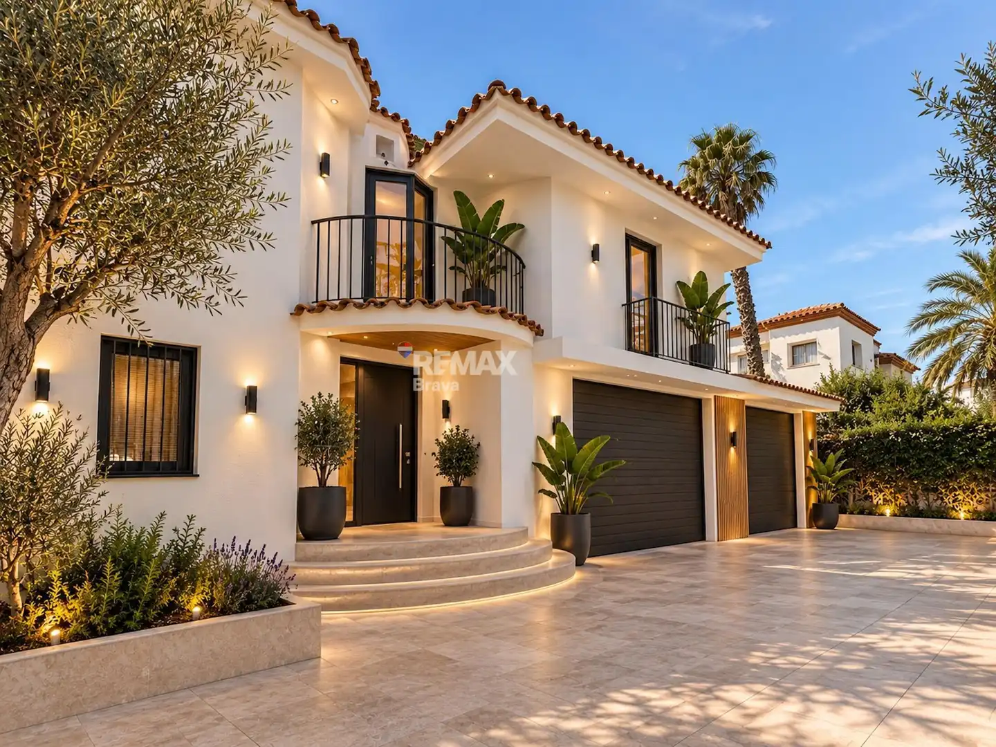 Exterior view of Houses for sale in Roses  with Terrace and Swimming Pool