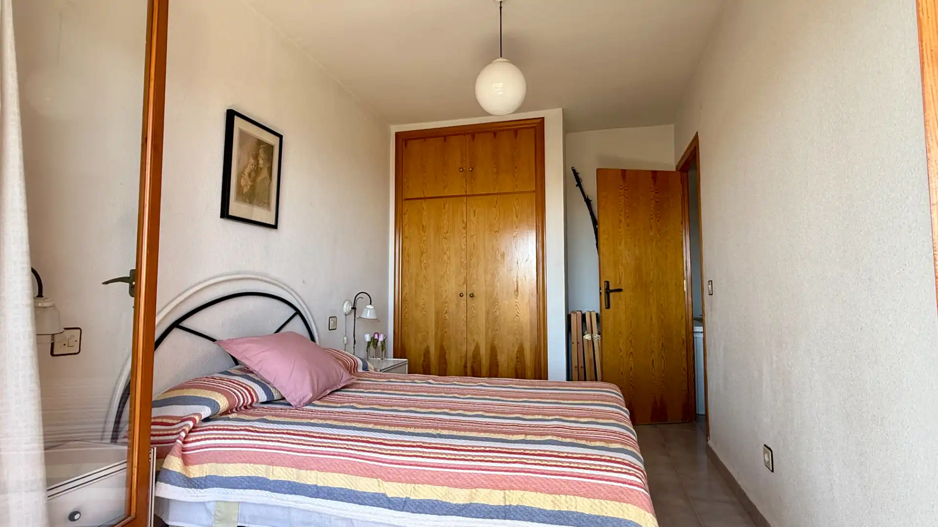 Schlafzimmer von Wohnung zum Verkauf in Mazarrón mit Abstellraum, Möbliert und Balkon