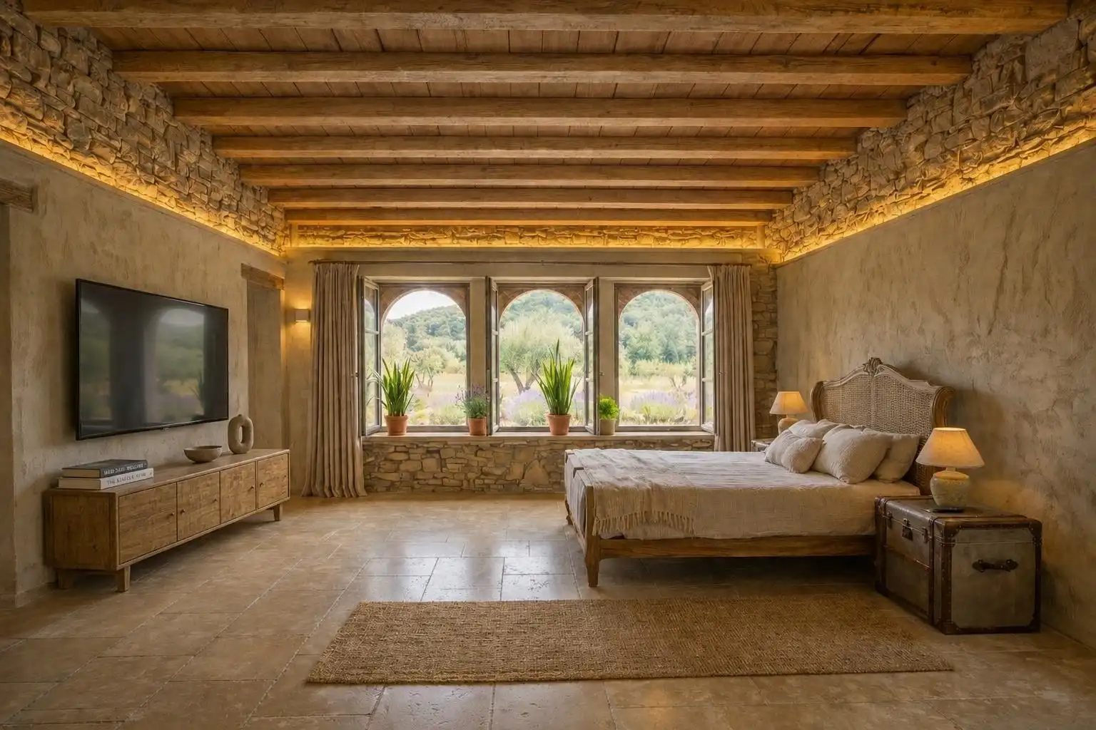 Sala d'estar de Finca rústica en venda en Cruïlles, Monells I Sant Sadurní de L'Heura