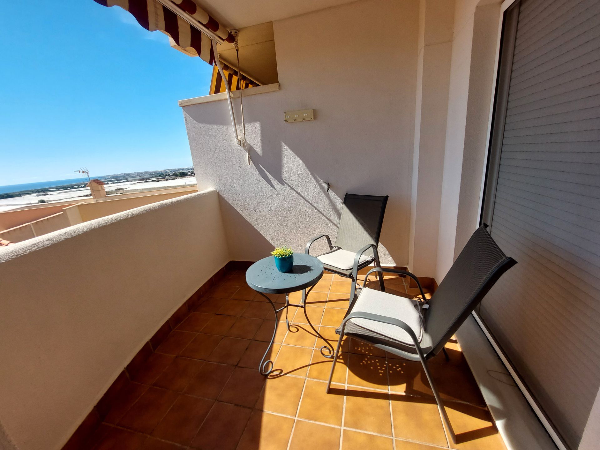 Balcony of Flat for sale in Roquetas de Mar  with Air Conditioner, Heating and Terrace