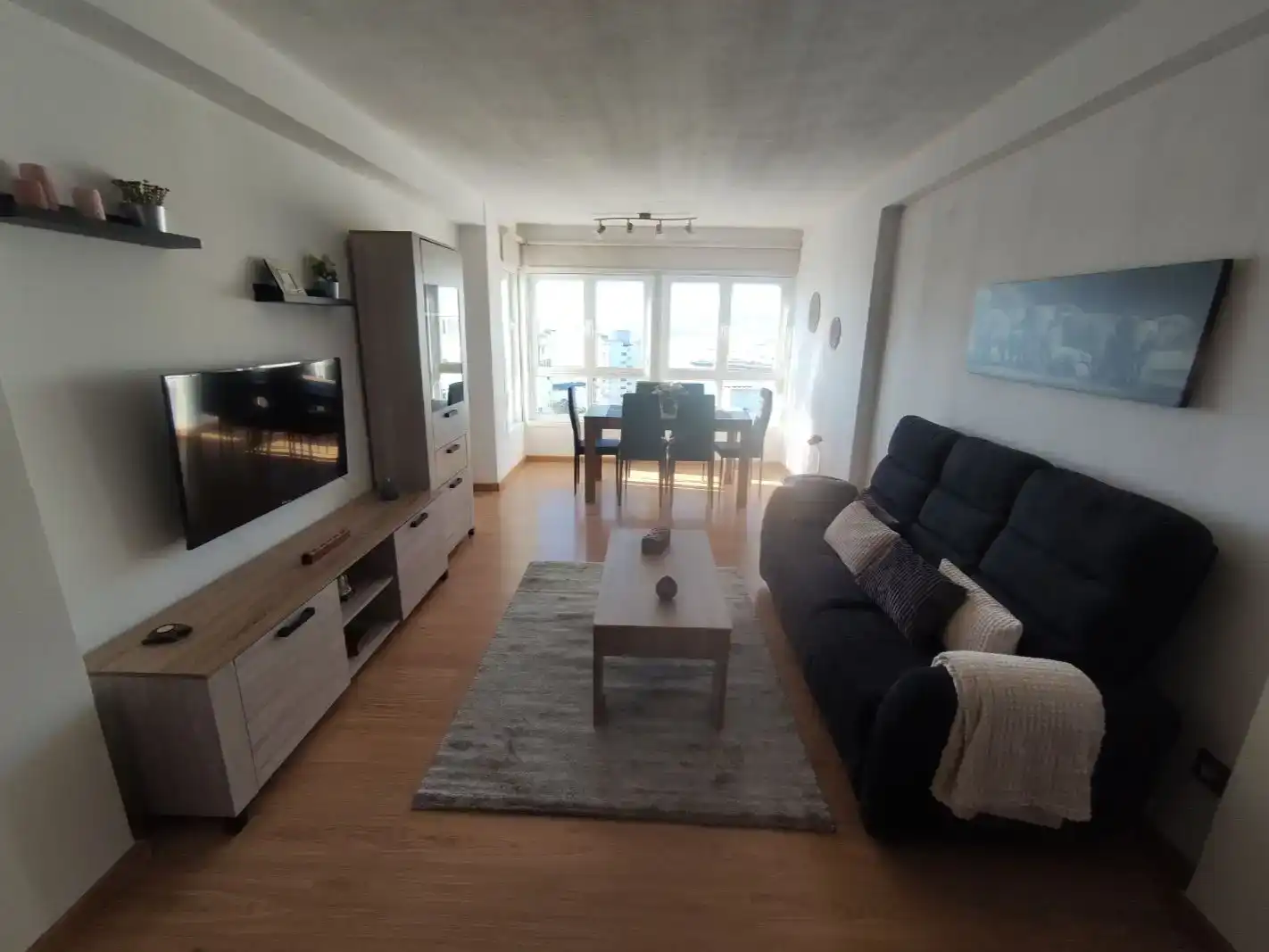 Sala de estar de Piso en venta en Caranza