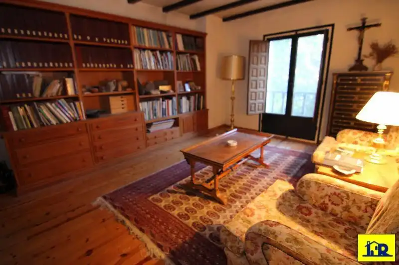 Sala d'estar de Finca rústica en venda en Hoyo de Manzanares amb Terrassa