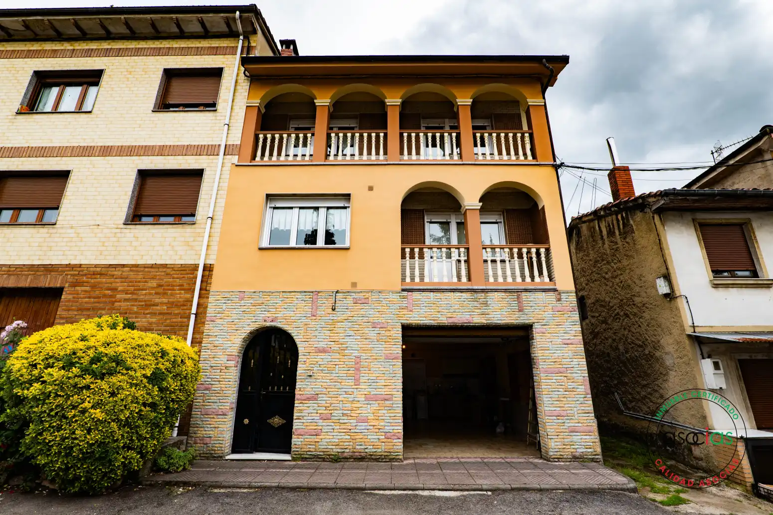 Exterior view of Houses for sale in Laviana  with Heating, Parquet flooring and Terrace