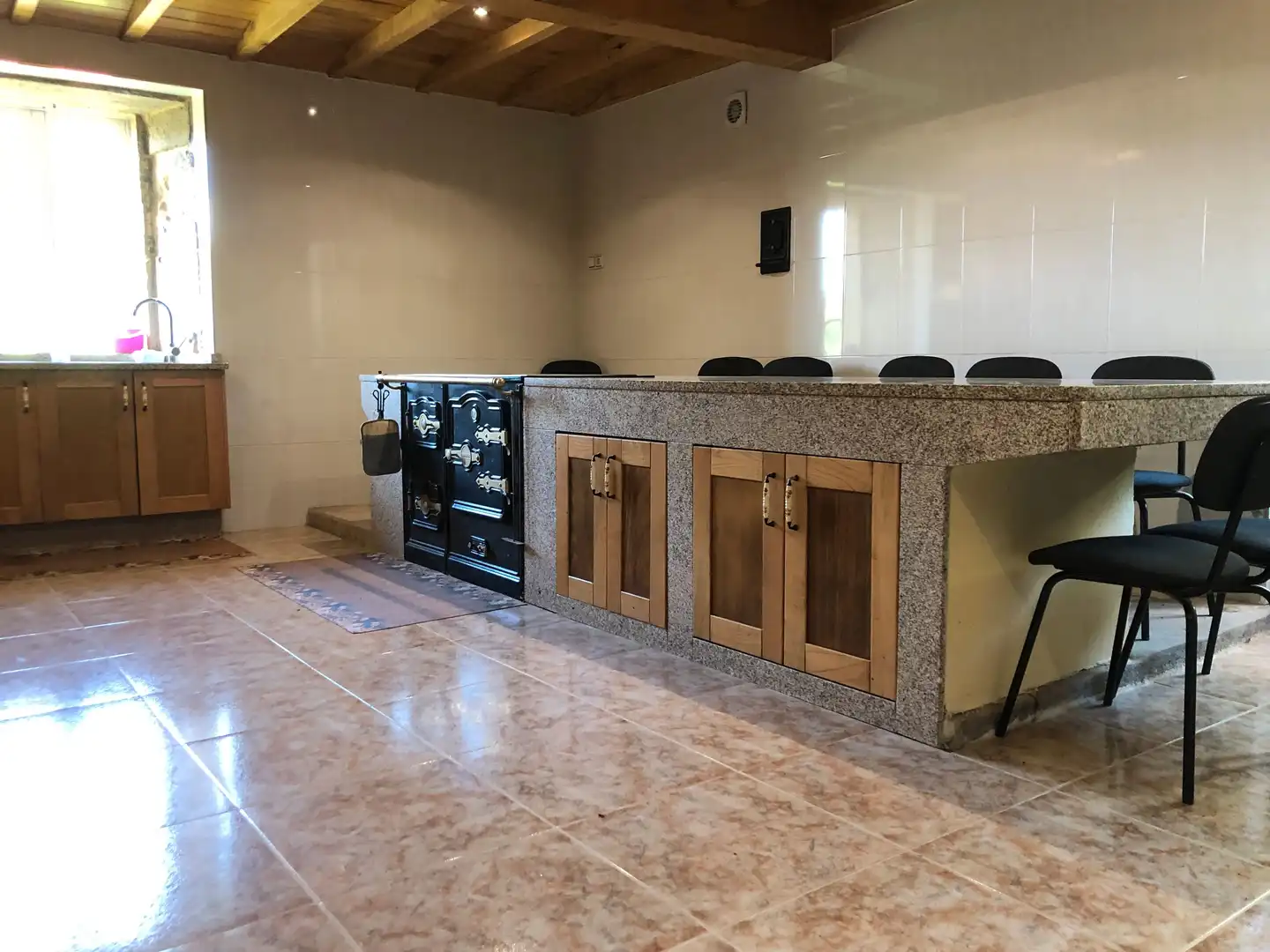 Kitchen of Houses for sale in Chantada  with Heating, Private garden and Parquet flooring