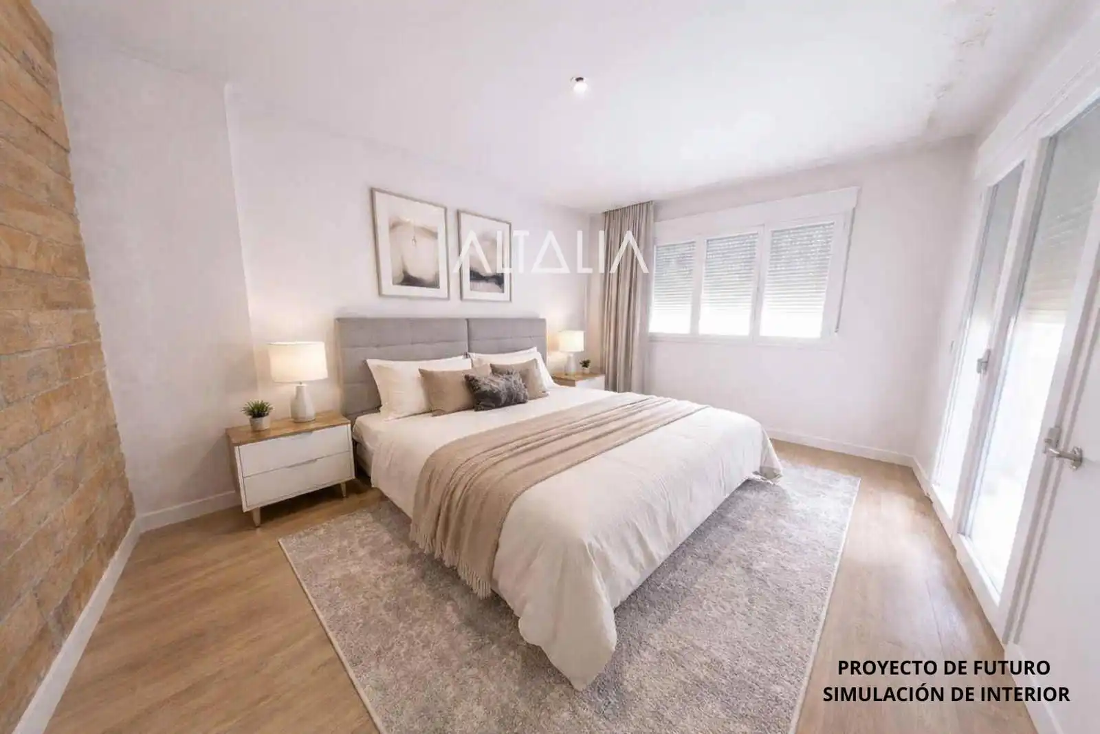 Bedroom of Flat for sale in Arcas del Villar  with Heating and Storage room