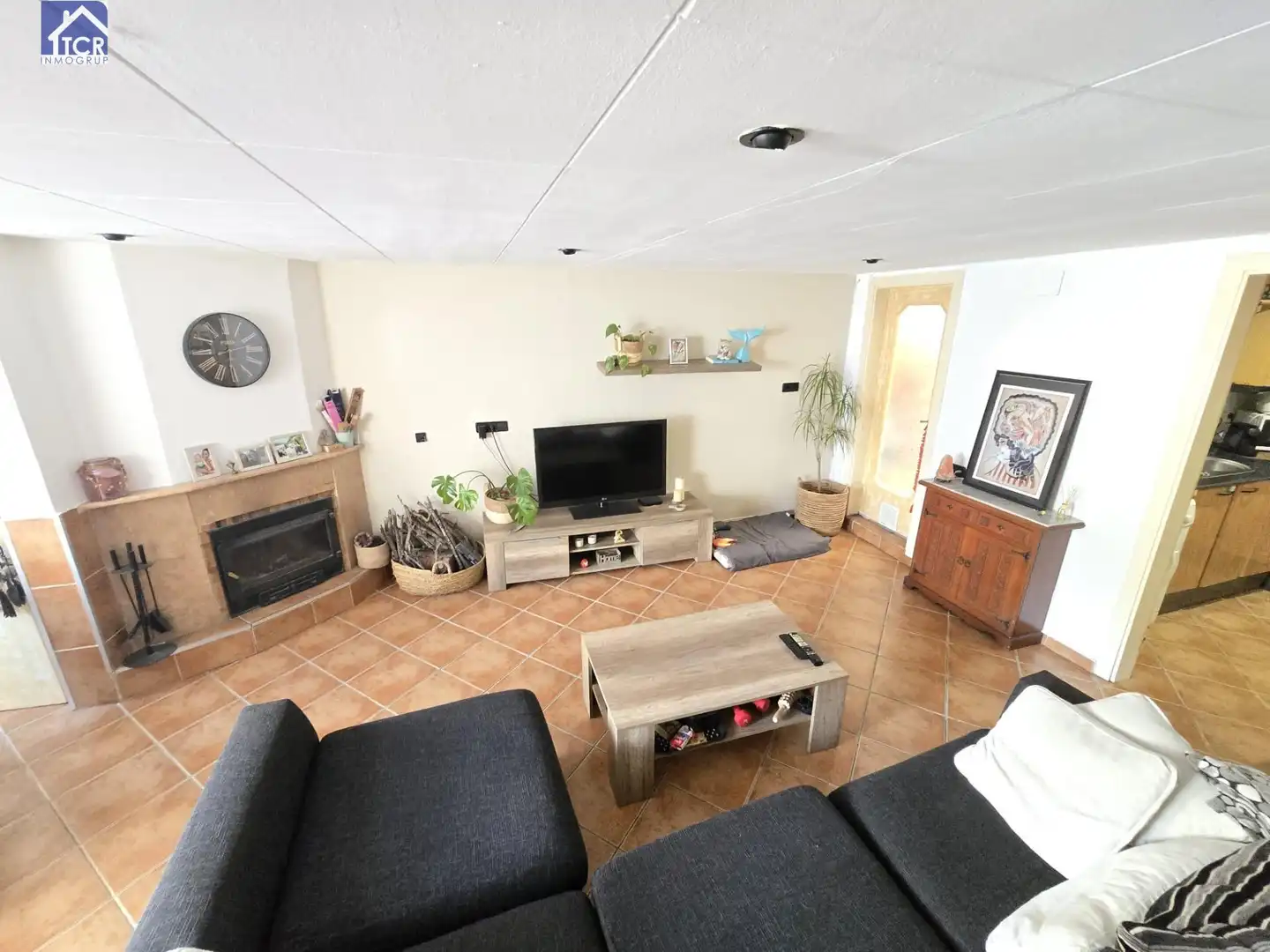Sala d'estar de Casa o xalet en venda en Castellar del Vallès amb Calefacció, Terrassa i Balcó