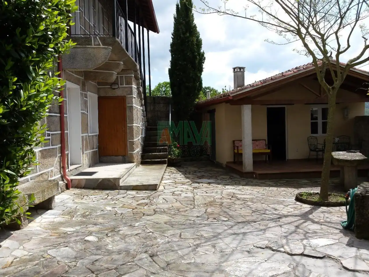 Vista exterior de Casa o chalet en venta en Paderne de Allariz con Calefacción, Jardín privado y Terraza