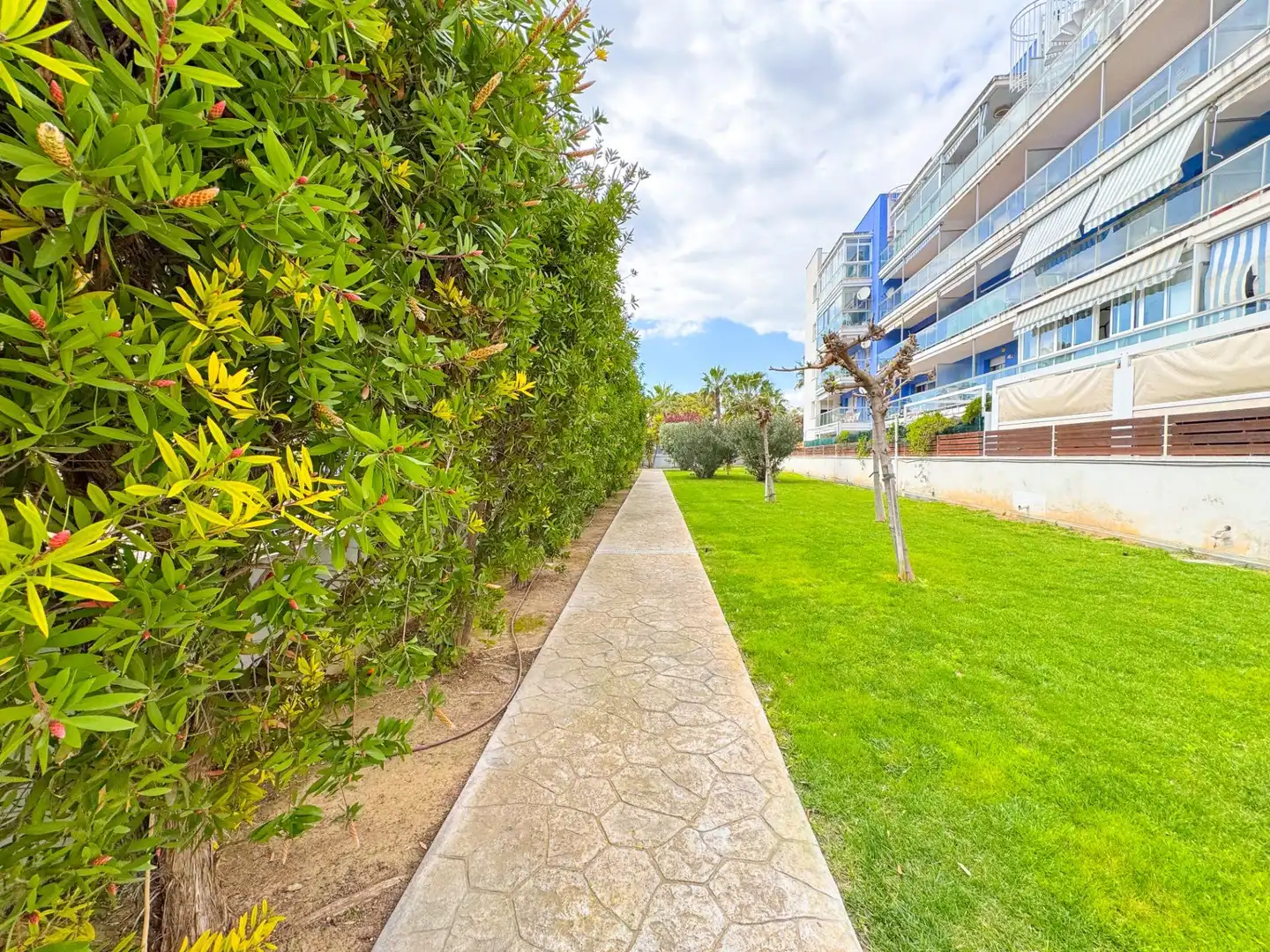 Exterior view of Flat for sale in Salou  with Heating, Private garden and Terrace