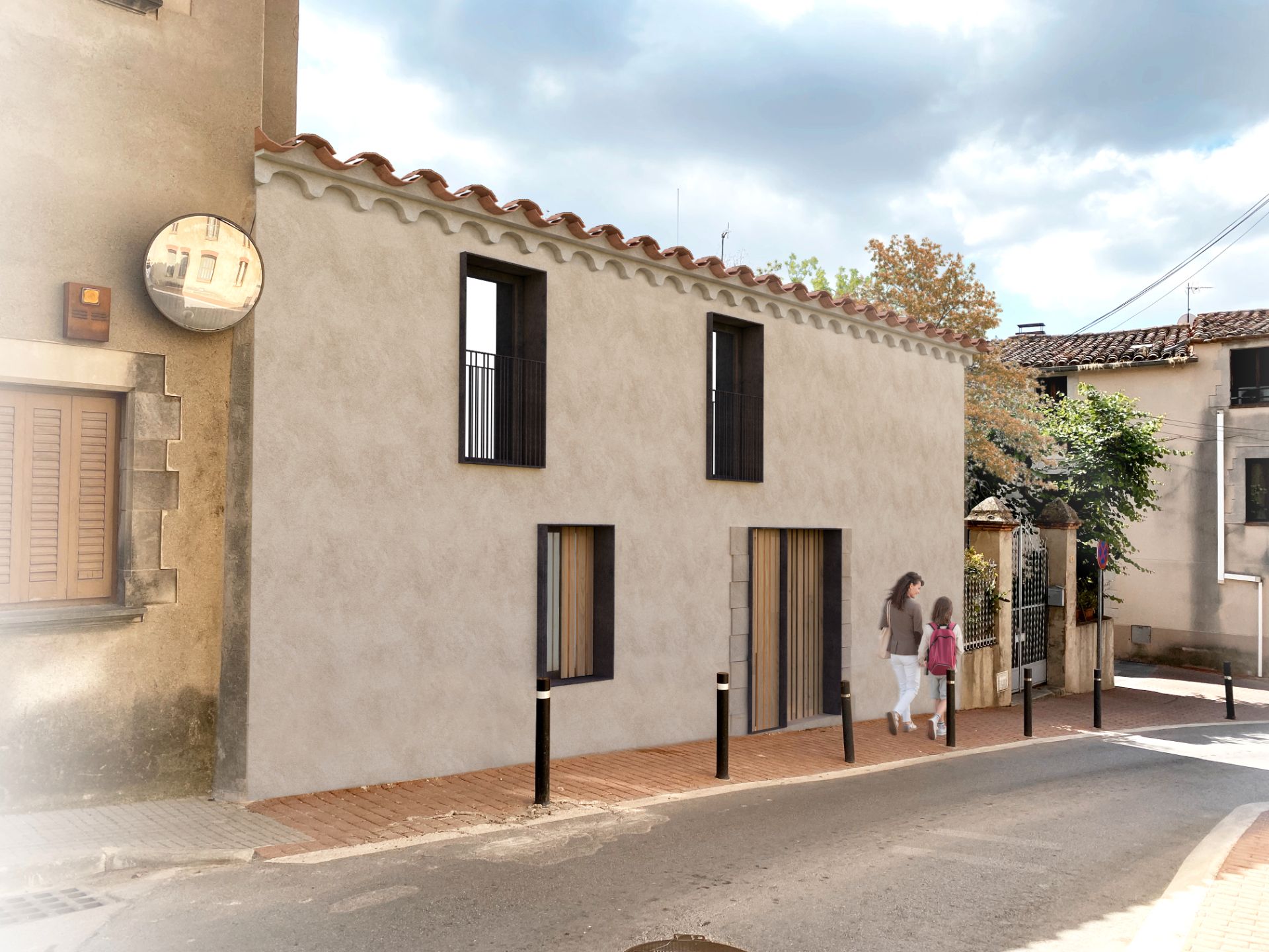 Exterior view of Country house for sale in L'Ametlla del Vallès  with Air Conditioner, Heating and Storage room