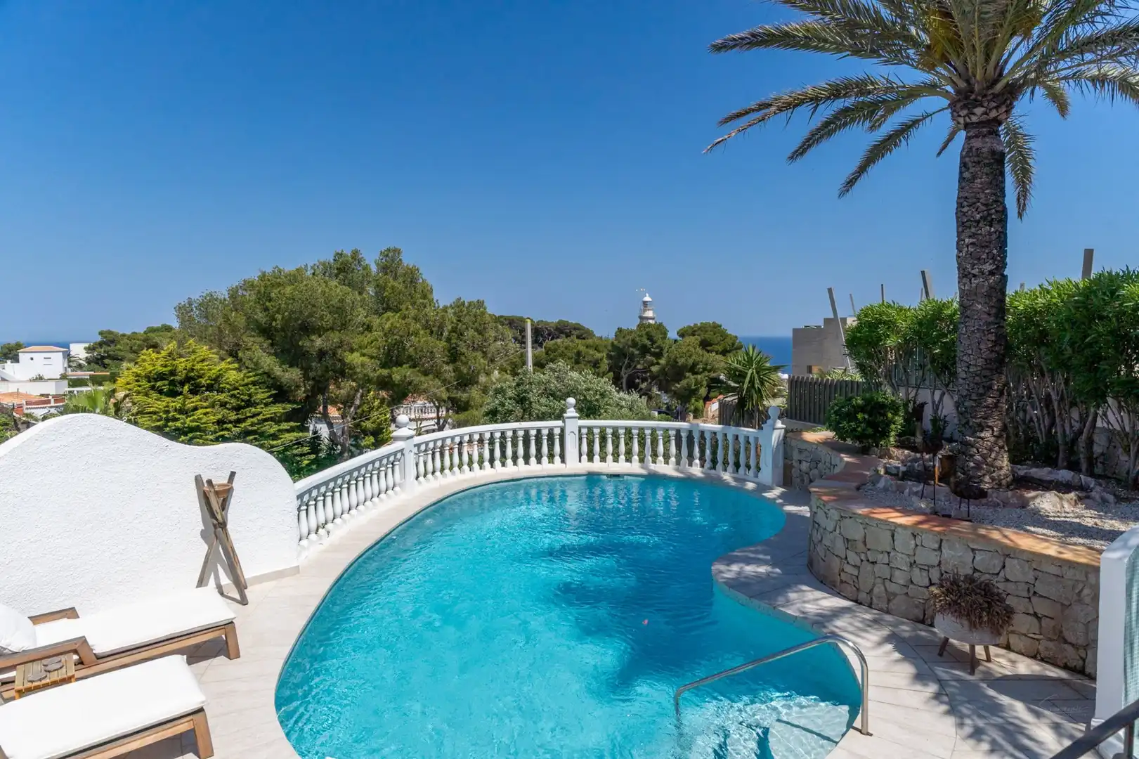 Piscina de Casa o xalet en venda en Jávea / Xàbia amb Aire condicionat, Calefacció i Jardí privat