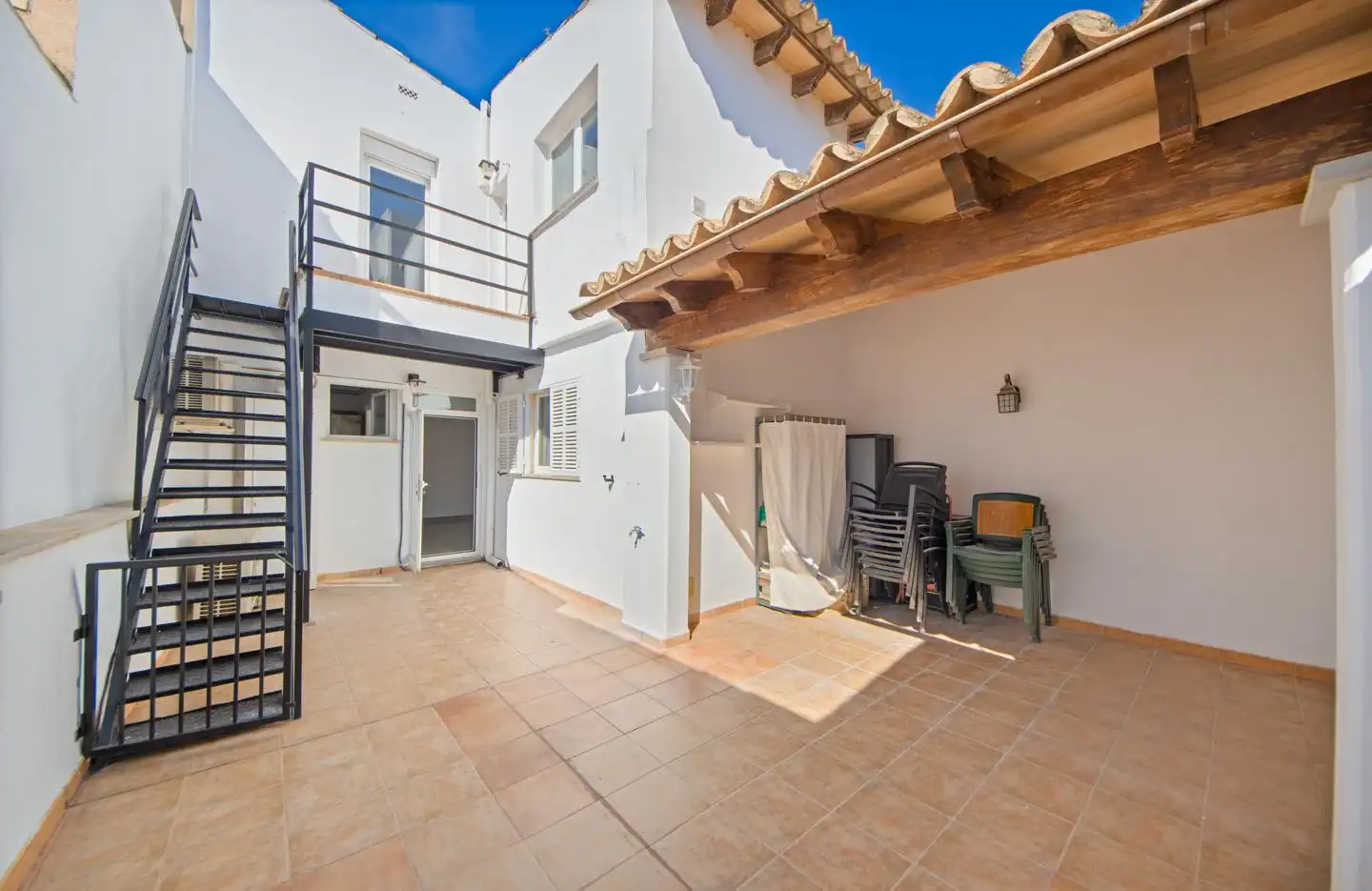 Exterior view of Duplexes for sale in Santa María del Camí  with Air Conditioner and Terrace