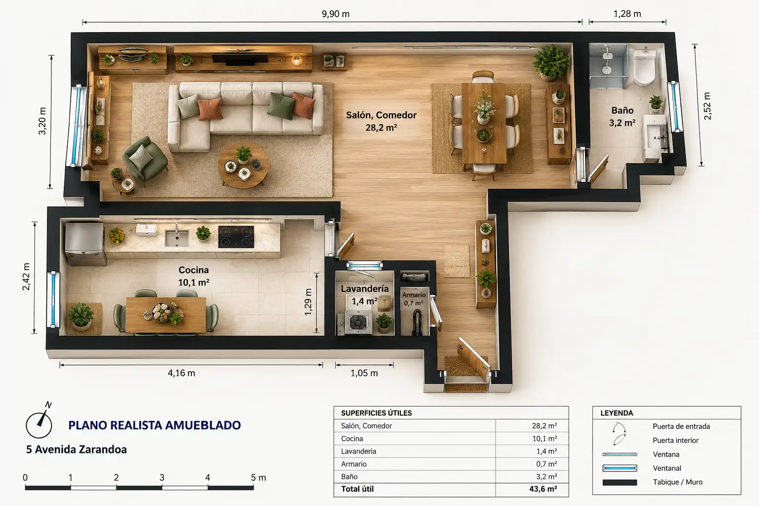 Piso con ascensor en venta en Deusto, imagen 39