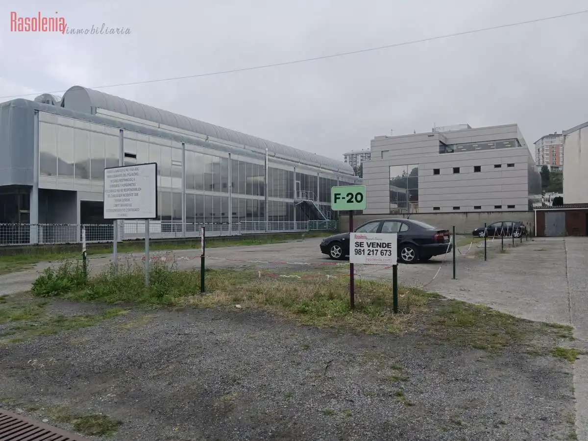 Vista exterior de Terreno industrial en venta en A Coruña Capital 