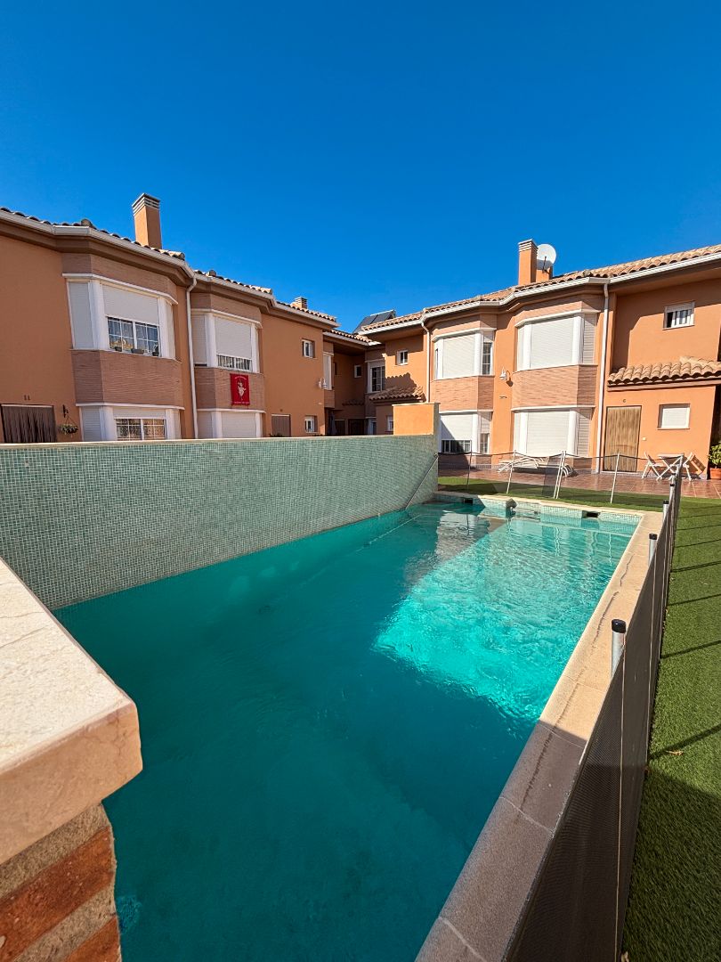 Swimming pool of Single-family semi-detached for sale in Mijas  with Air Conditioner, Heating and Terrace