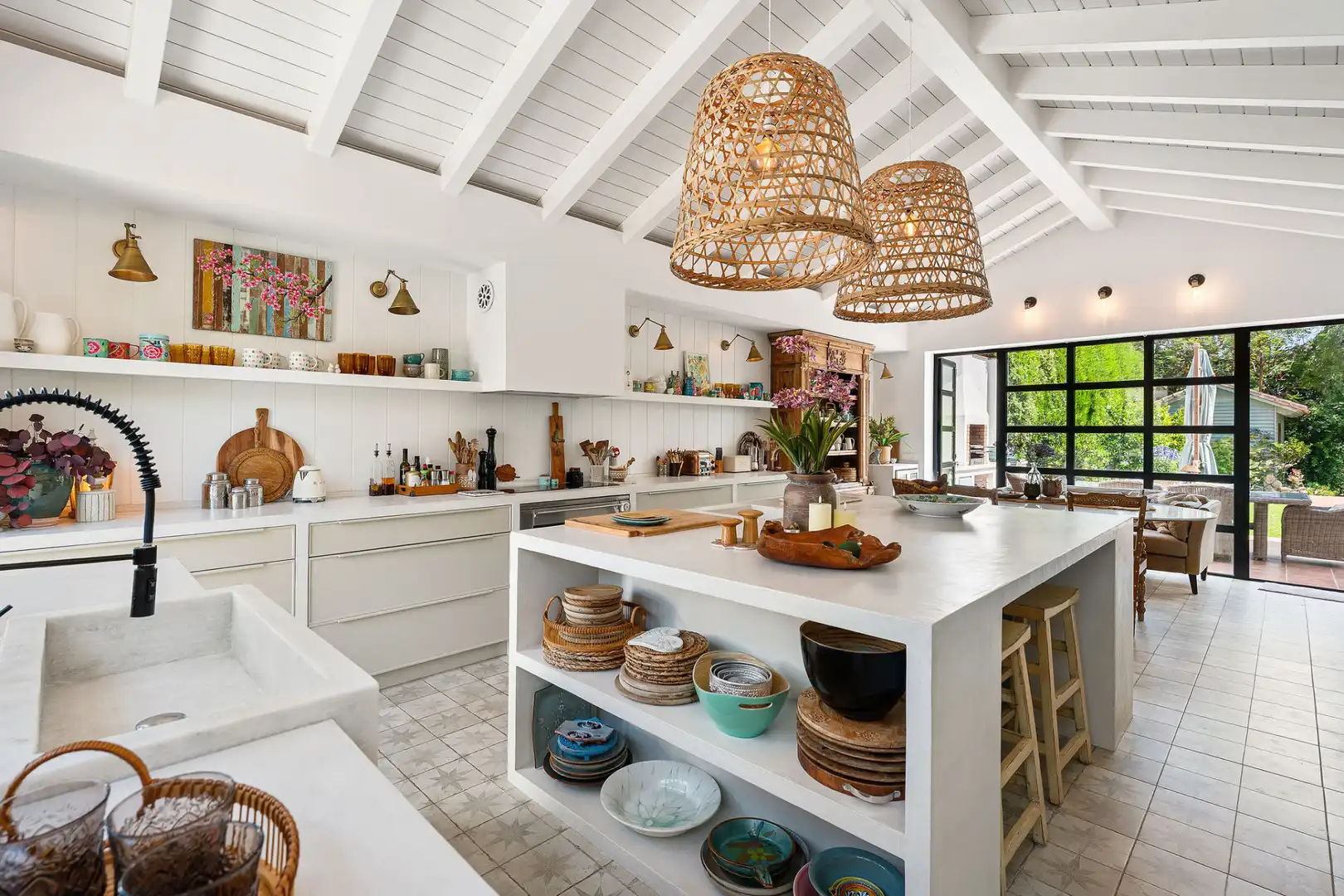 Cocina de Casa o chalet en venta en Marbella con Aire acondicionado, Jardín privado y Terraza
