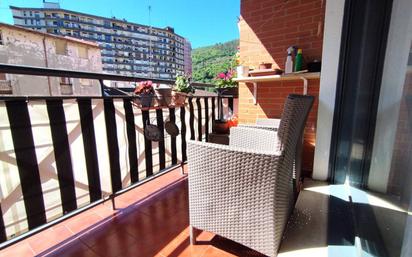 Balcony of Flat for sale in Bilbao   with Heating, Terrace and Storage room