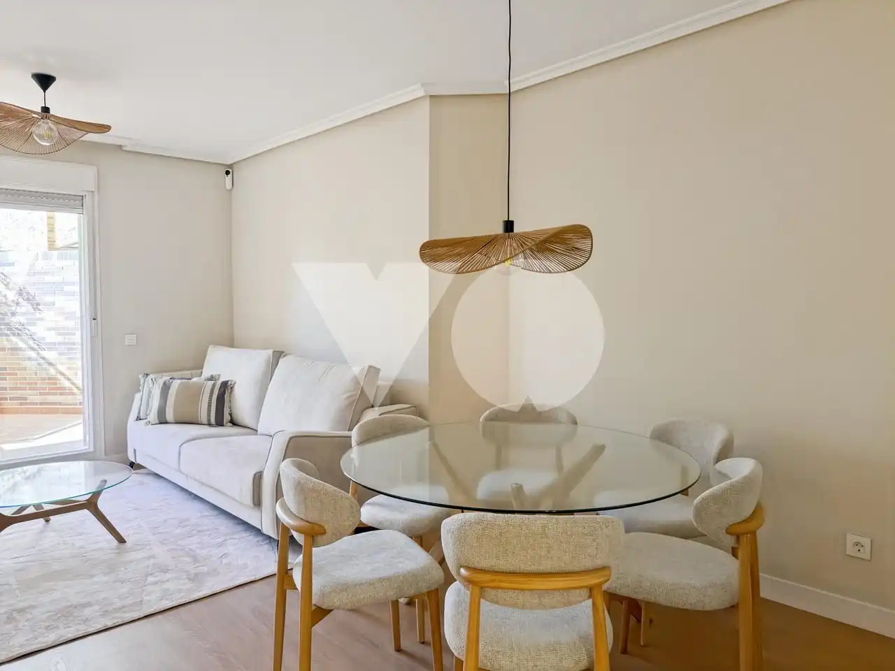 Wohnzimmer von Erdgeschoss zur Miete in Majadahonda mit Heizung, Privatgarten und Terrasse