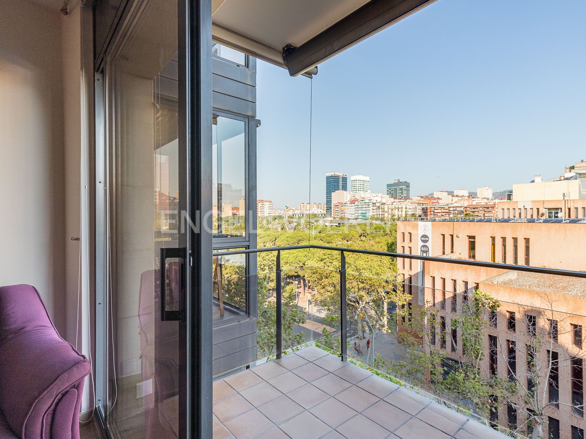 Terrassa de Pis de lloguer en  Barcelona Capital amb Aire condicionat, Calefacció i Parquet