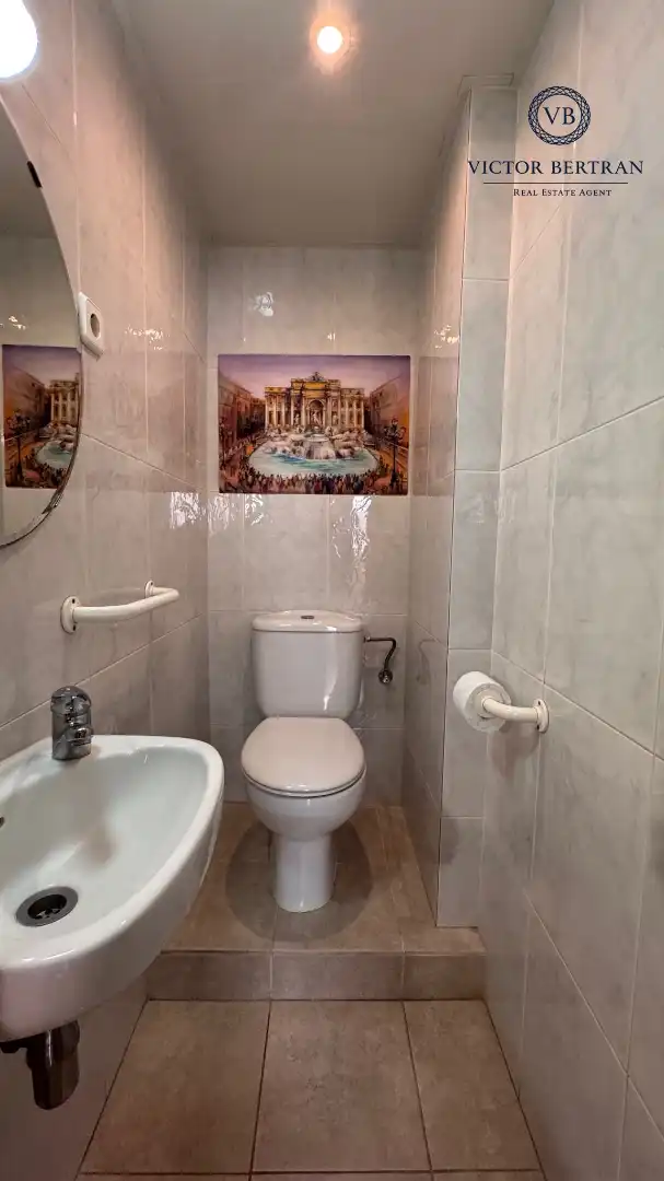 Baño de Ático en venta en Premià de Mar con Calefacción, Parquet y Terraza