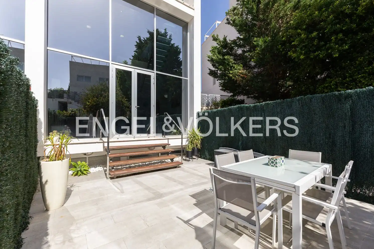 Terrace of Houses for rent in Dénia  with Air Conditioner, Heating and Private garden