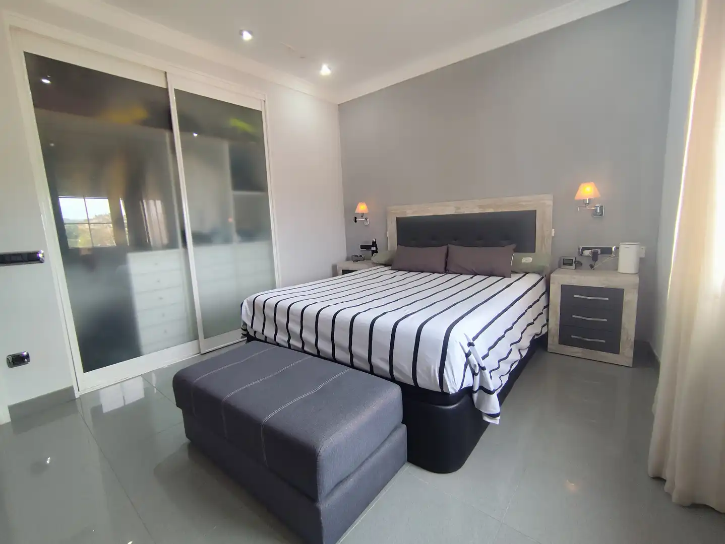 Bedroom of Flat for sale in Vilanova del Camí  with Air Conditioner, Heating and Oven