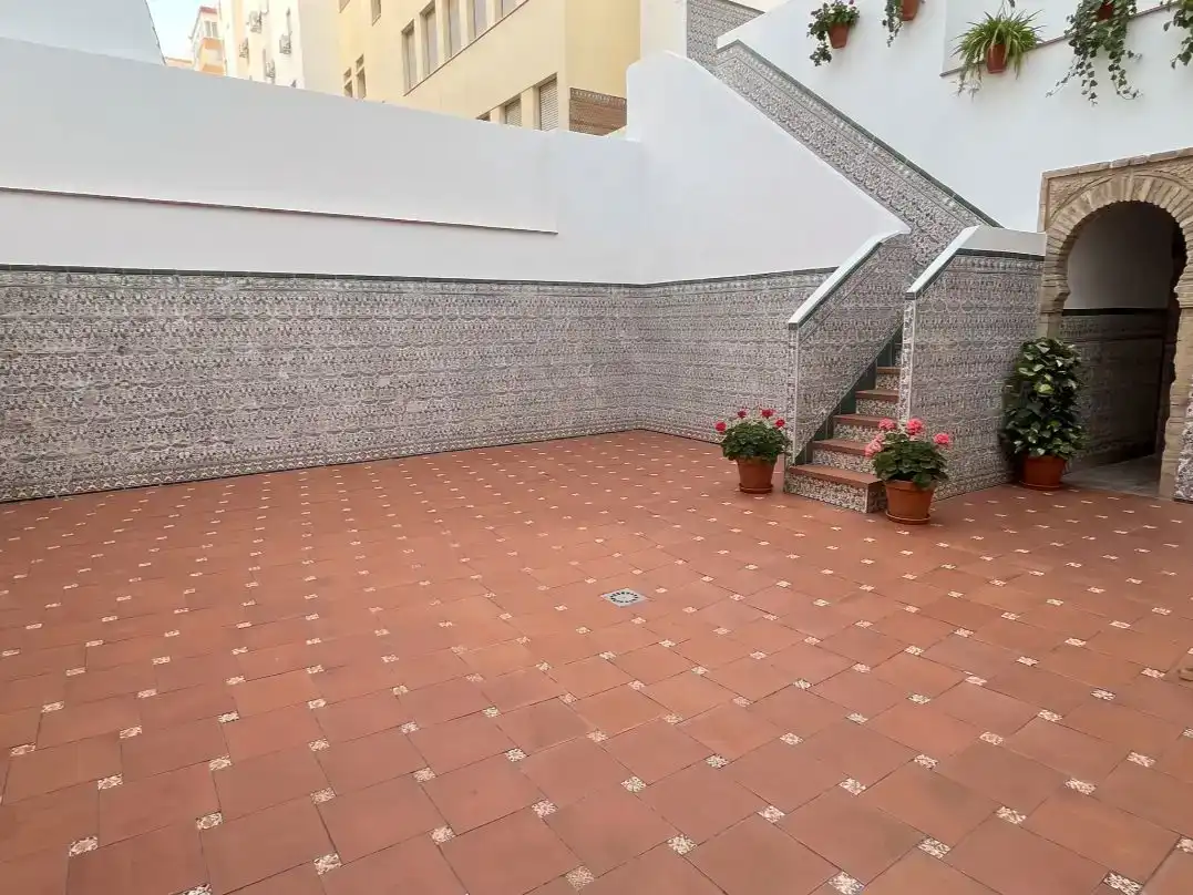Terrassa de Casa adosada en venda en Centro