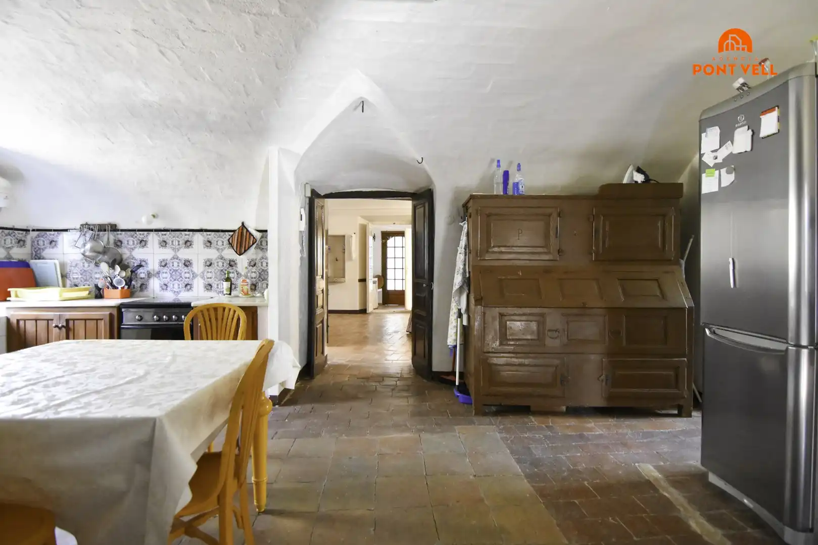 Küche von Country house zum Verkauf in La Pera mit Terrasse und Abstellraum