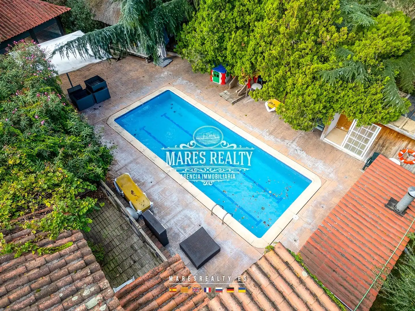 Schwimmbecken von Country house zum Verkauf in Vidreres mit Heizung, Privatgarten und Abstellraum