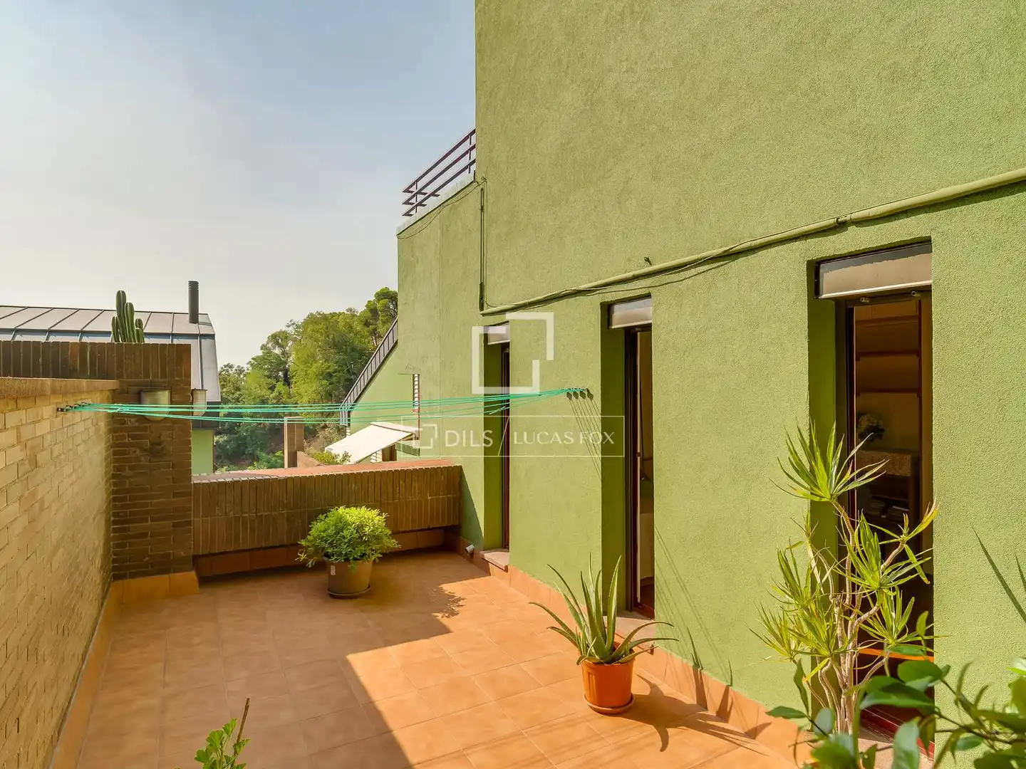 Terraza de Casa o chalet de alquiler en Barcelona con Aire acondicionado, Calefacción y Jardín privado