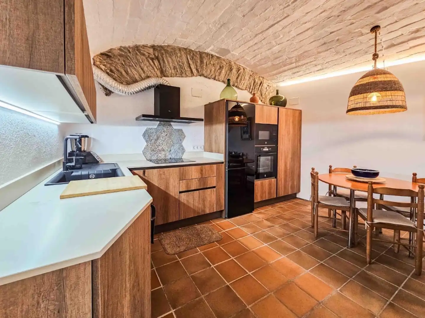 Küche von Country house zum Verkauf in Cadaqués mit Klimaanlage und Terrasse