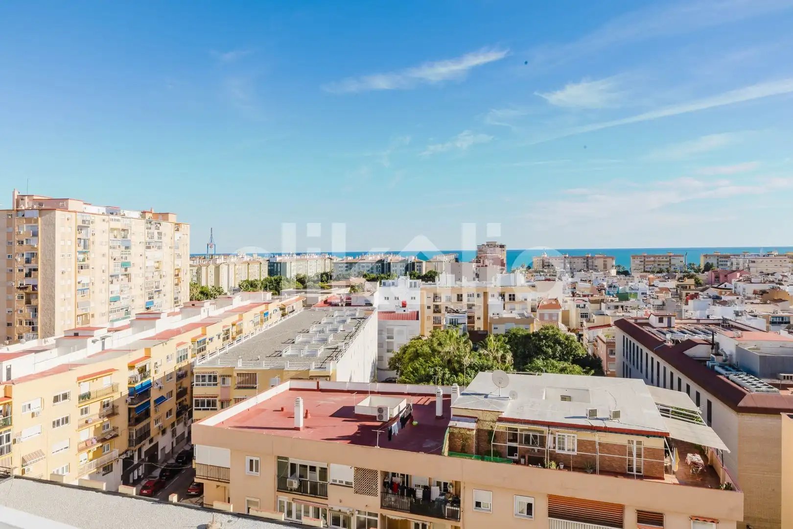 Exterior view of Flat for sale in Málaga  with Air Conditioner