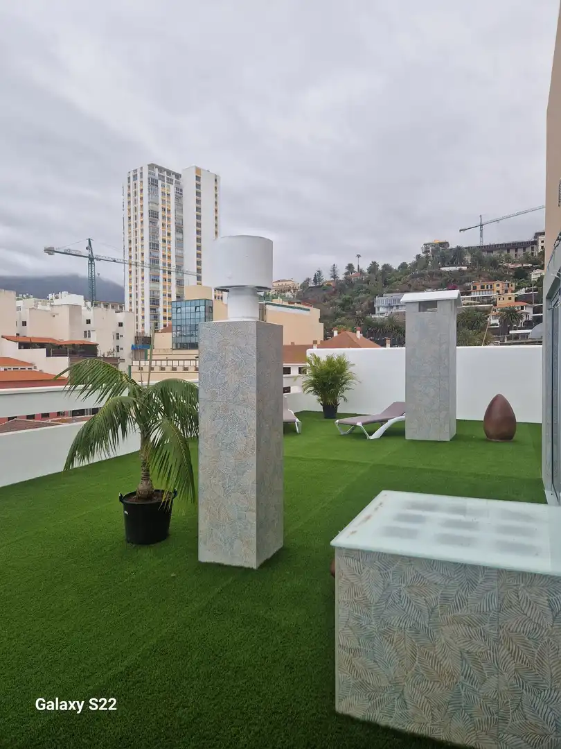 Terrassa de Àtic en venda en Puerto de la Cruz amb Parquet, Terrassa i Moblat