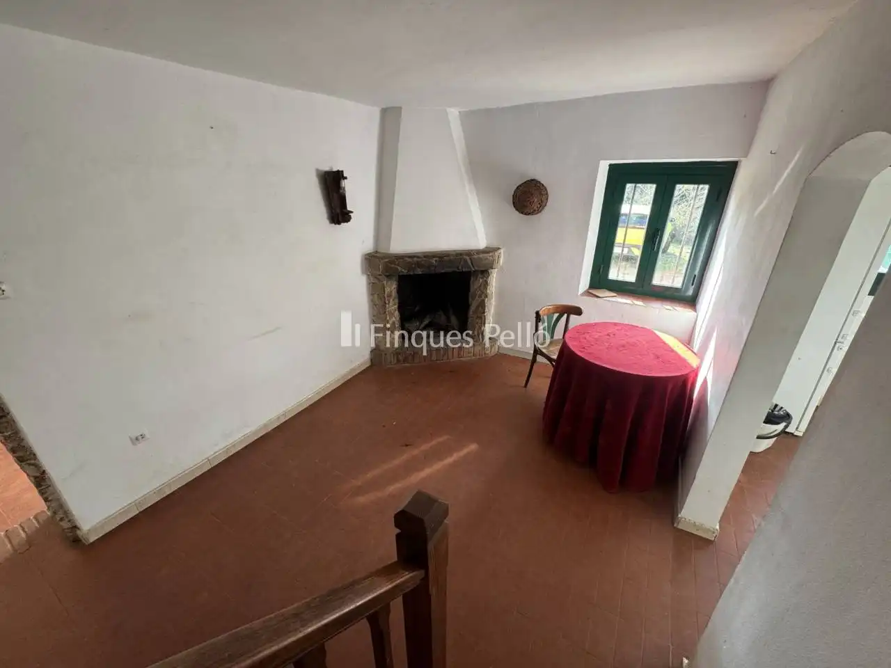 Sala d'estar de Finca rústica en venda en Tordera amb Jardí privat i Terrassa