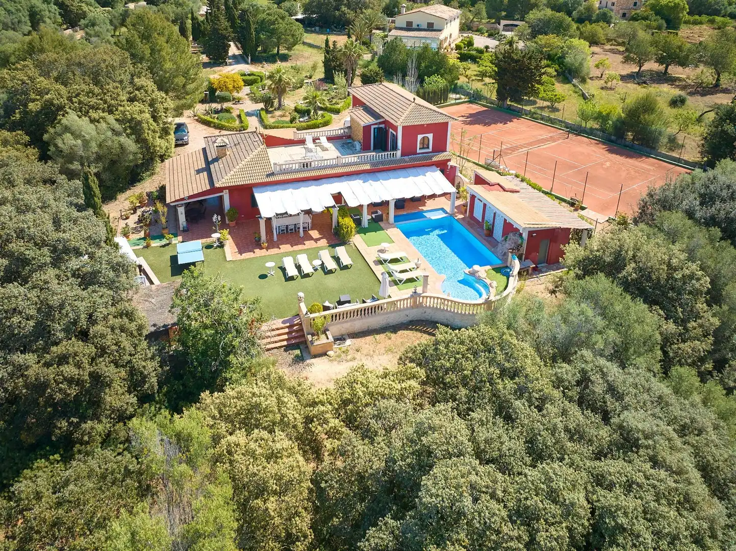 Jardín de Finca rústica en venta en Llucmajor con Aire acondicionado, Jardín privado y Terraza