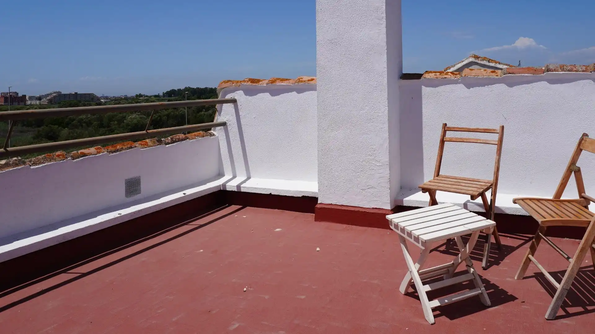 Terrasse von Dachboden zum Verkauf in El Puig de Santa Maria mit Privatgarten, Terrasse und Balkon