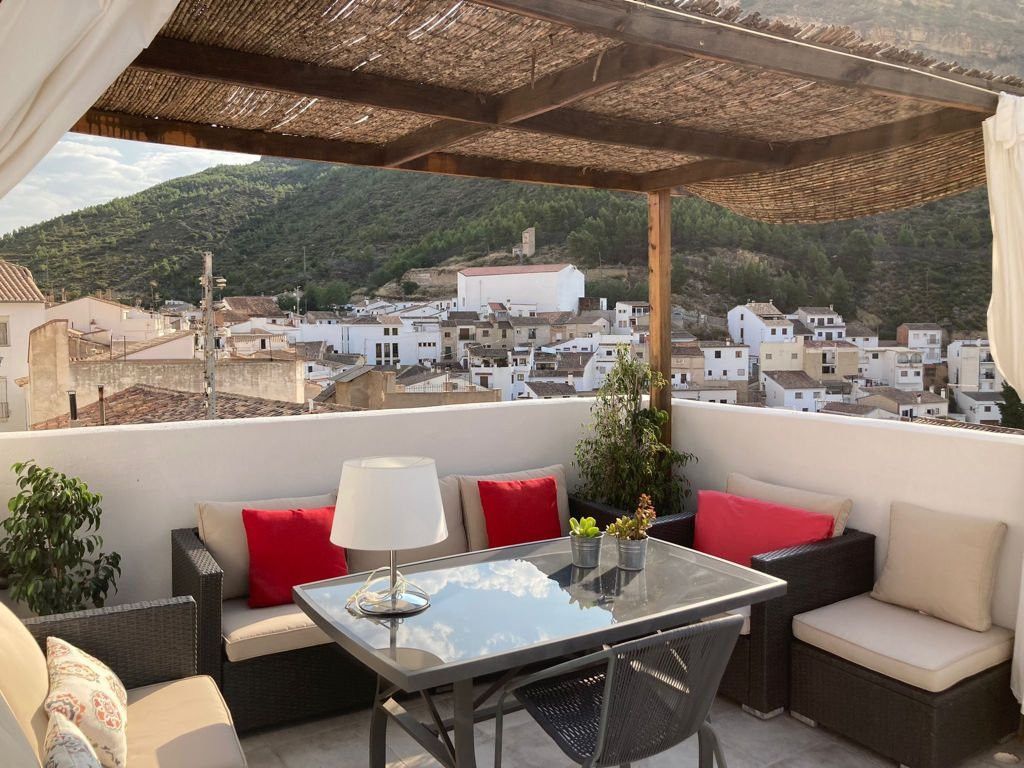 Terrassa de Casa o xalet en venda en Chulilla amb Terrassa