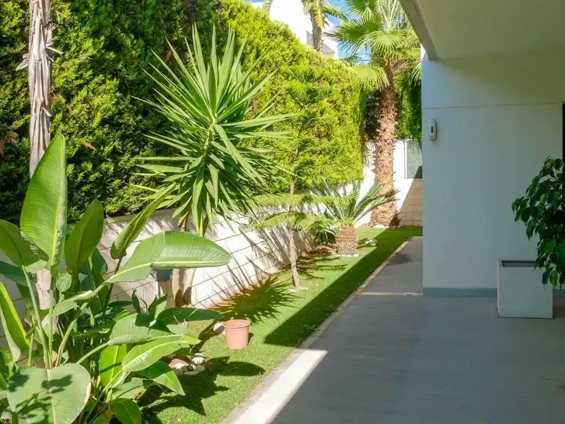 Jardí de Casa o xalet de lloguer en Polop amb Aire condicionat, Jardí privat i Terrassa