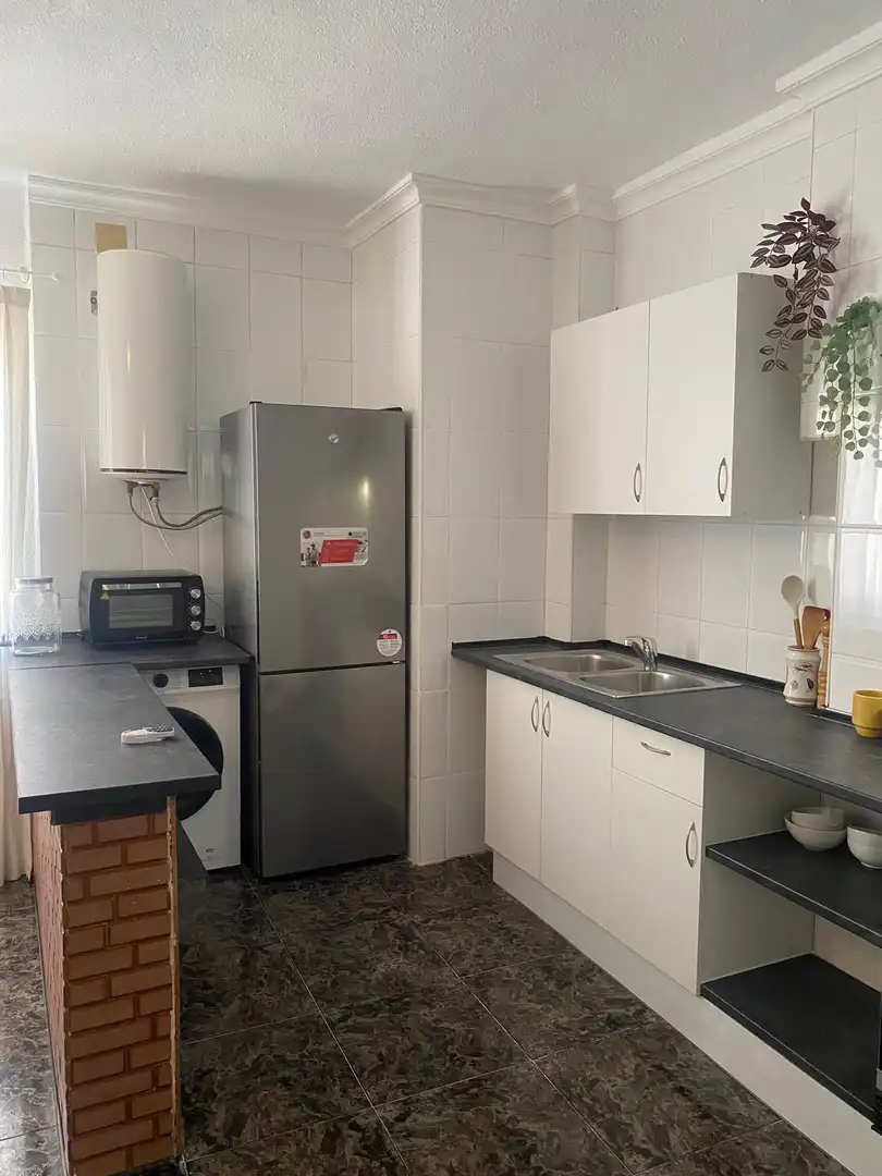 Kitchen of Flat for sale in Valencia  with Storage room