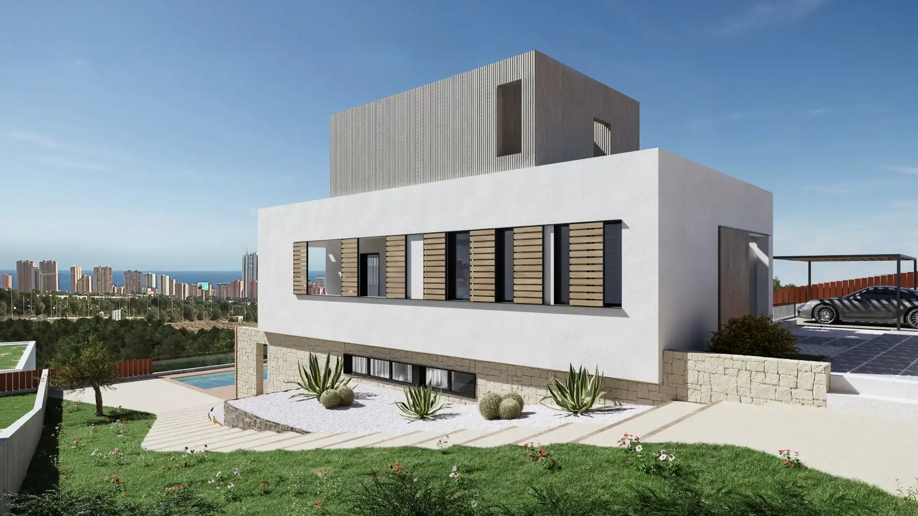 Villa con piscina in vendita a Balcón de Finestrat - Terra Marina, imagen 2