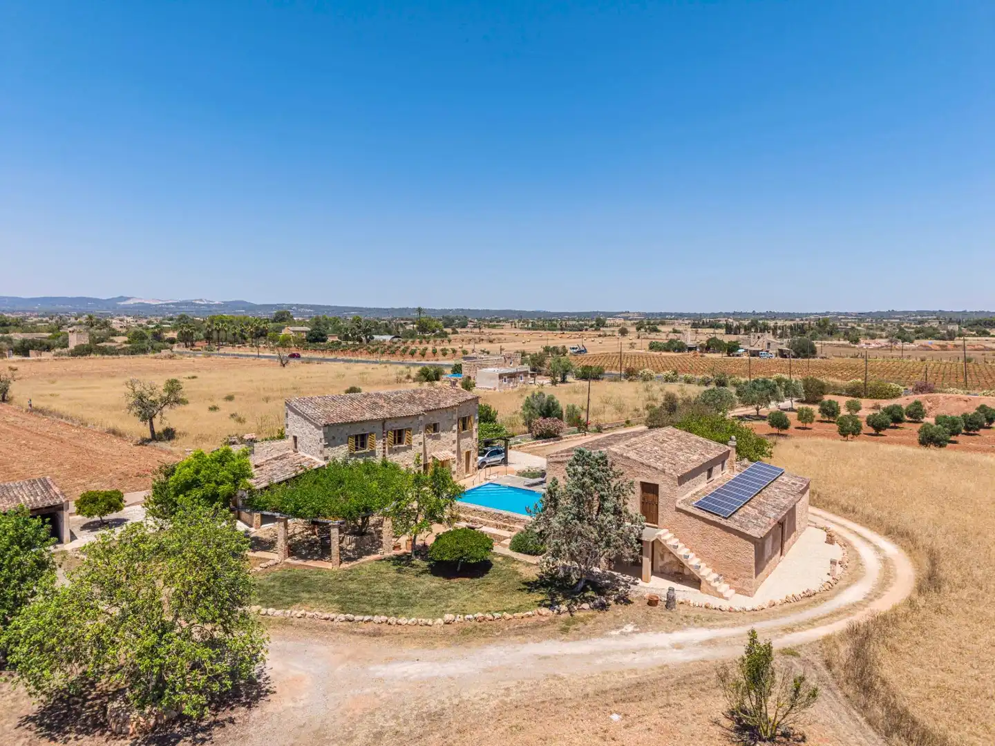 Vista exterior de Finca rústica en venda en Campos