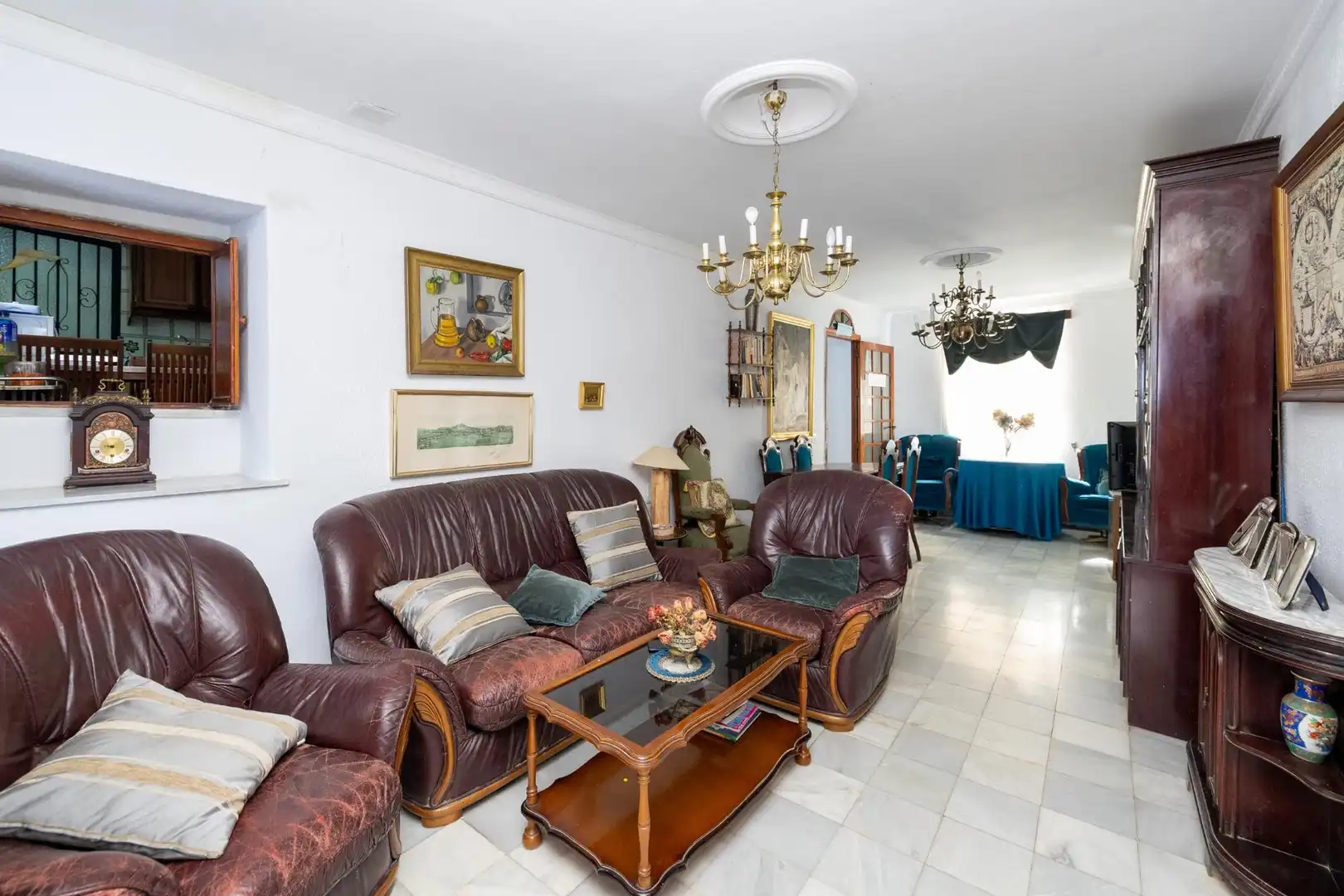 Sala de estar de Casa o chalet en venta en Alhendín con Jardín privado y Terraza