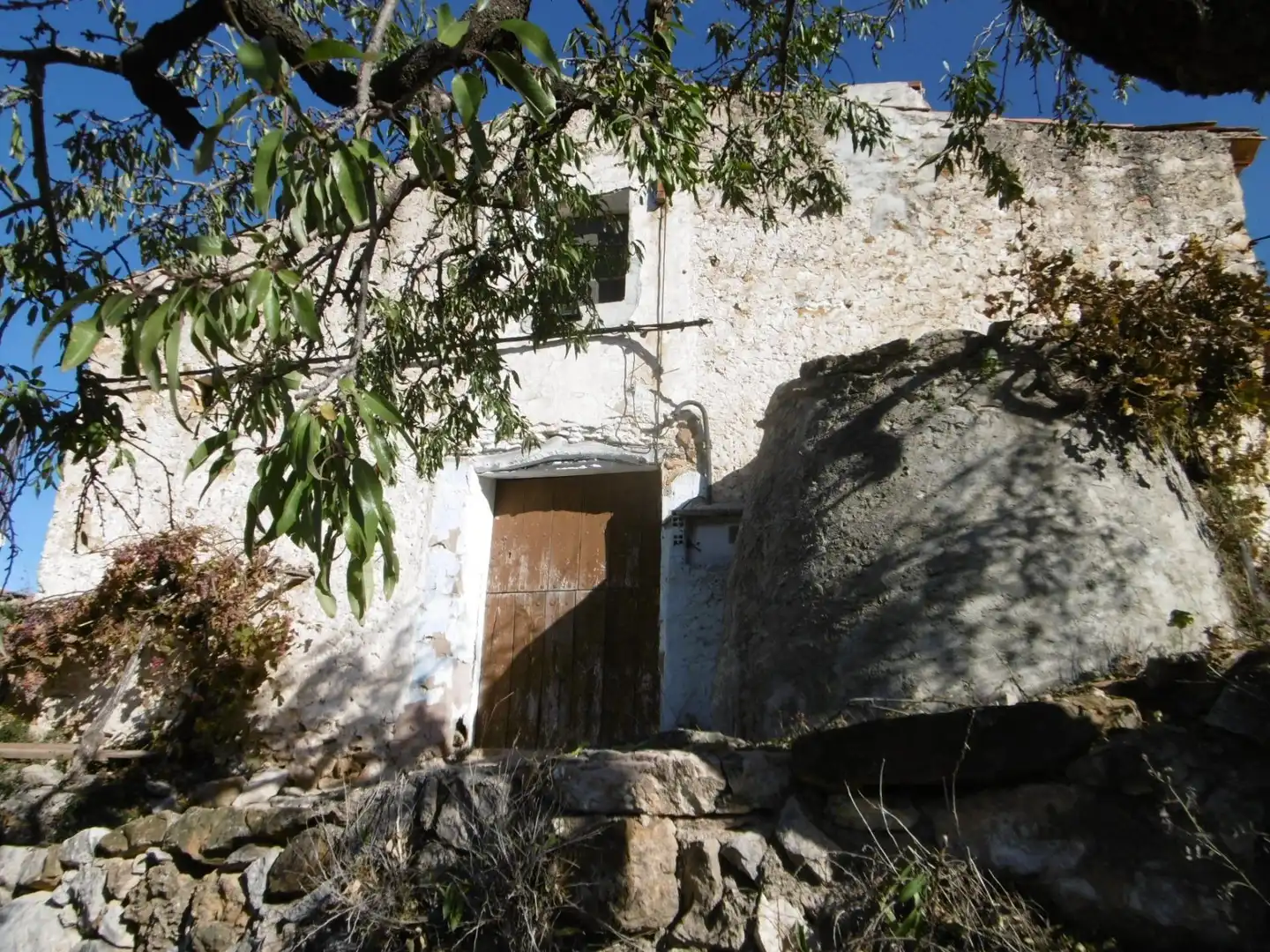 Vista exterior de Finca rústica en venta en Sierra Engarcerán con Jardín privado y Trastero