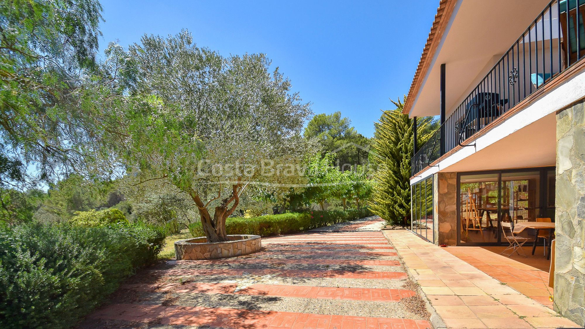 Exterior view of Country house for sale in Begur  with Heating, Private garden and Terrace