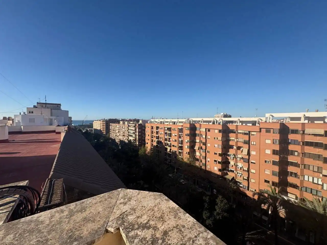 Vista exterior de Piso en venta en Alicante / Alacant con Aire acondicionado, Calefacción y Amueblado