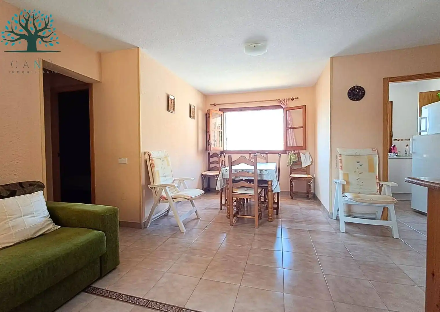 Sala de estar de Apartamento en venta en Mazarrón con Terraza, Trastero y Amueblado
