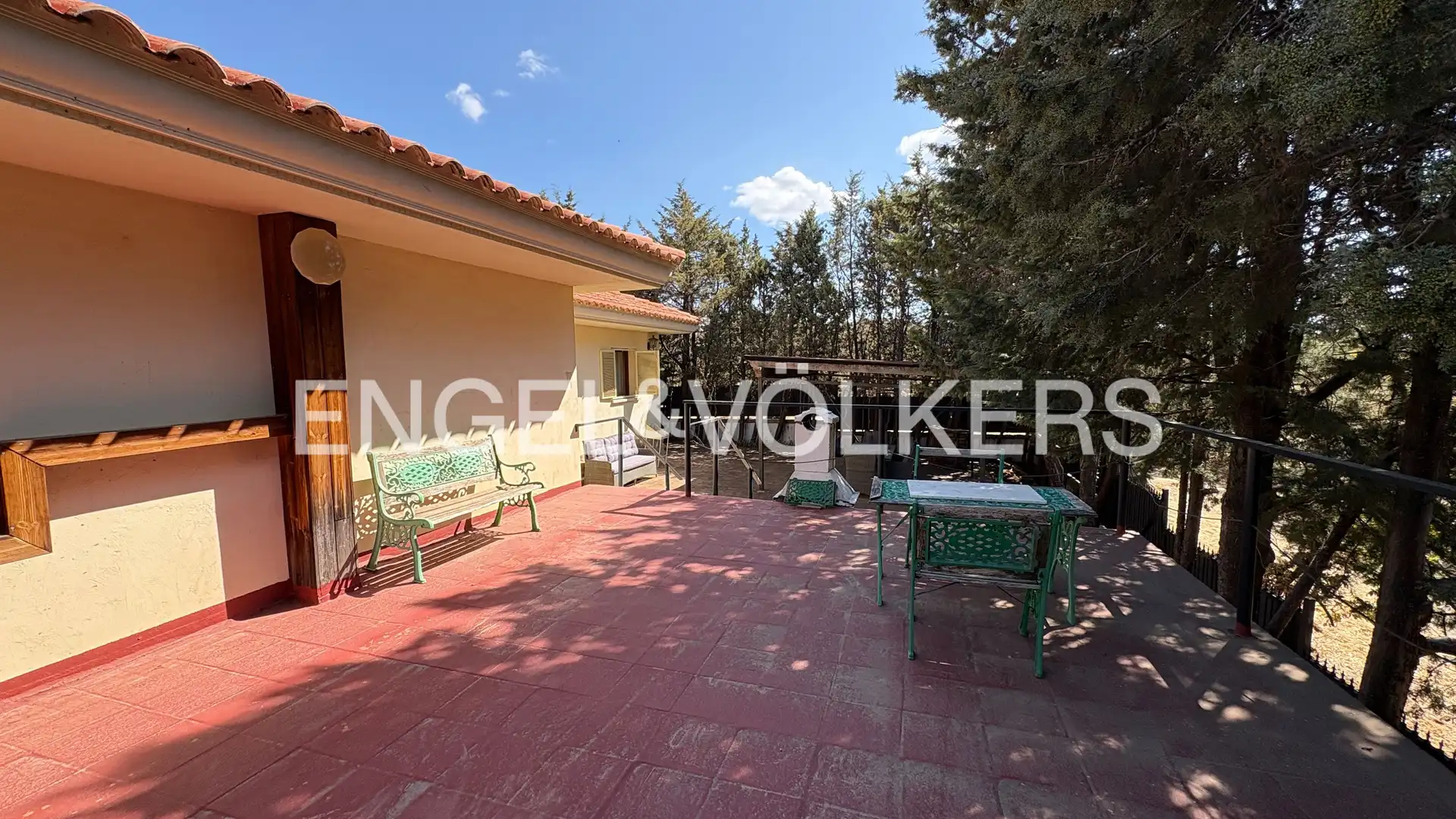 Terrassa de Casa o xalet de lloguer en Los Molinos, Madrid