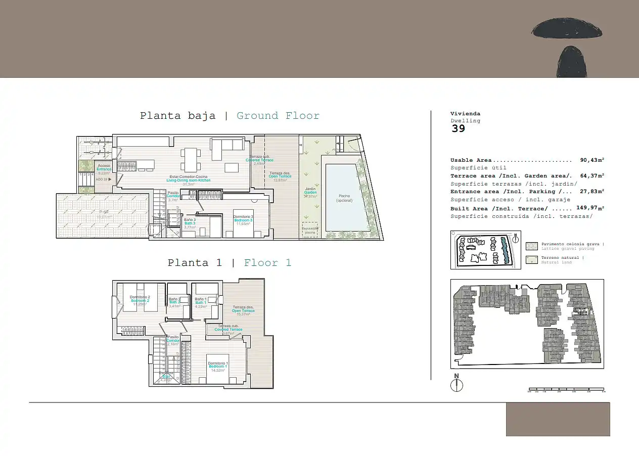 House with terrace for sale in El Verger, imagen 24