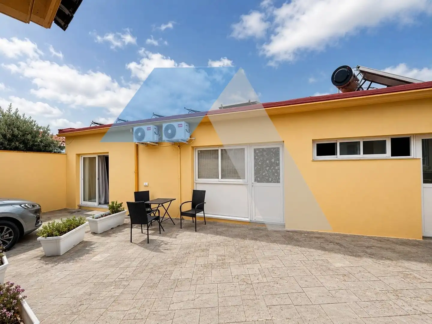Exterior view of Houses for sale in San Vicente del Raspeig / Sant Vicent del Raspeig  with Air Conditioner, Heating and Private garden